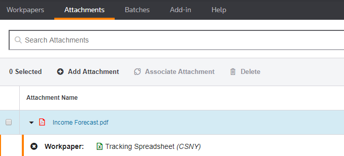 Add Attachment